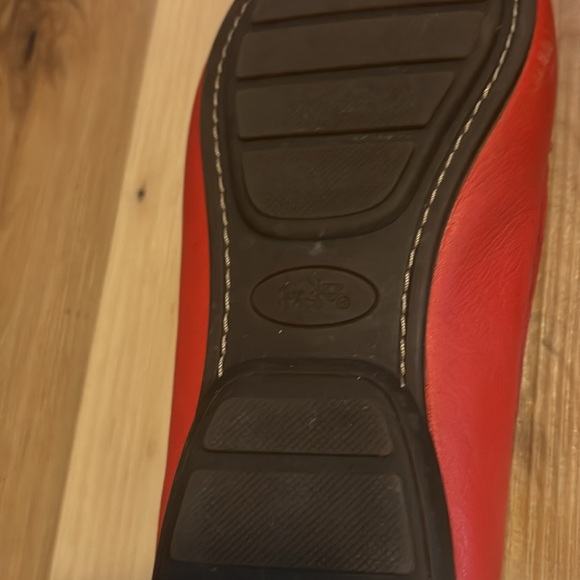 Classic Red Coach Slip Ons - Picture 5 of 7